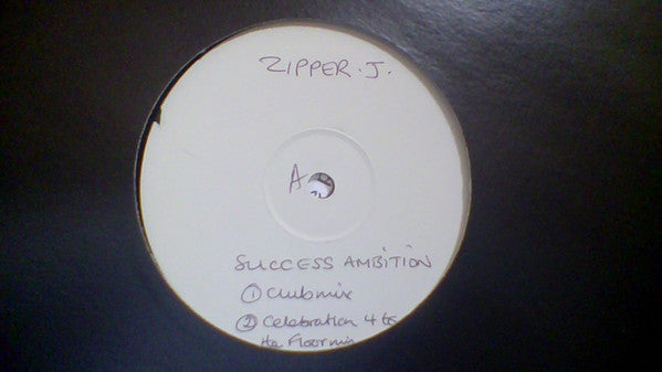 Zipper J : Success Ambition (12", Promo, W/Lbl)