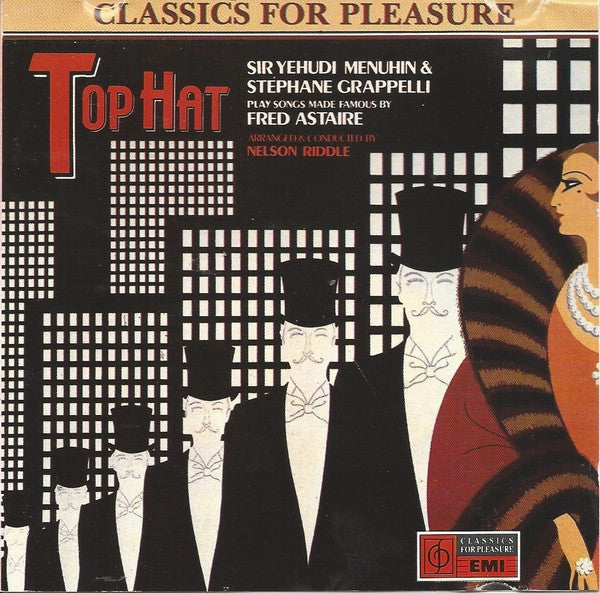 Yehudi Menuhin & Stéphane Grappelli, Nelson Riddle : Top Hat (CD, Album, RE)