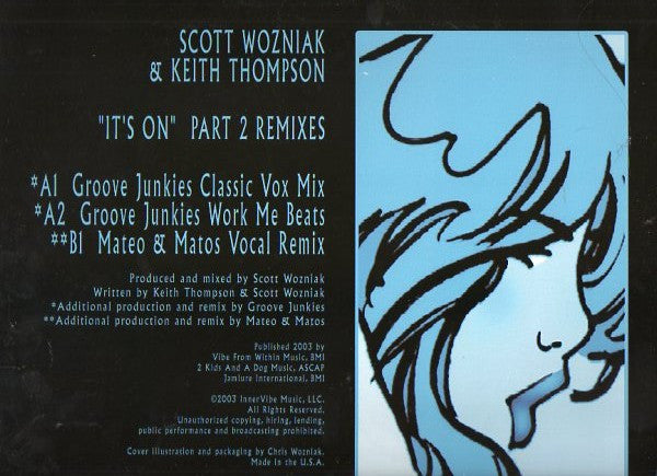 Scott Wozniak & Keith Thompson : It's On (Part 2 Remixes) (12")