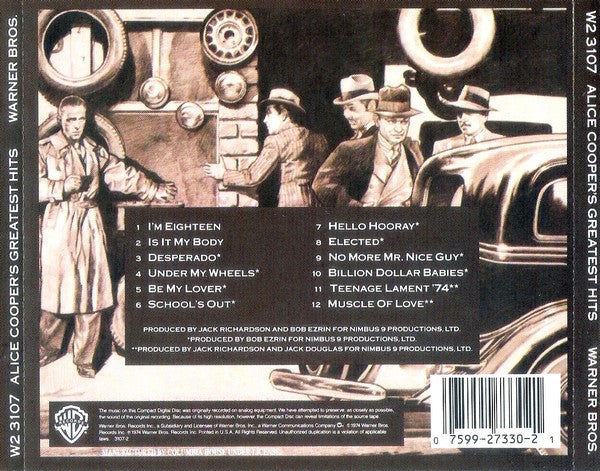 Alice Cooper : Alice Cooper's Greatest Hits (CD, Comp, Club, RE)