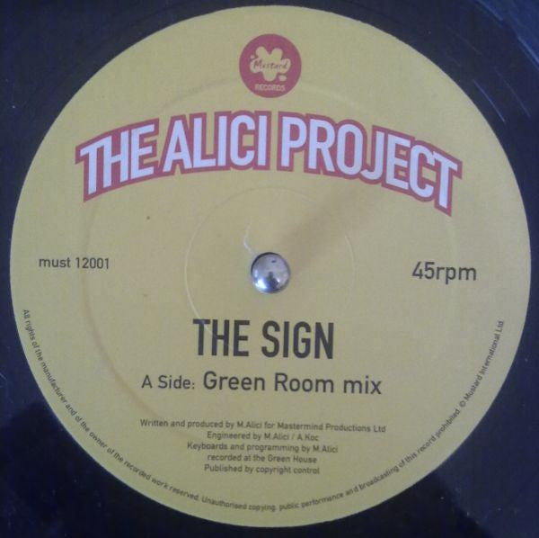 The Alici Project : The Sign (12")