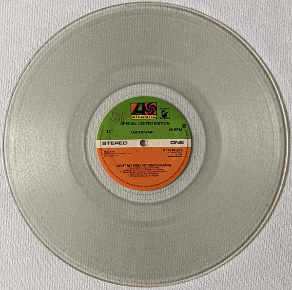 Amii Stewart : Light My Fire / 137 Disco Heaven (12", Single, Ltd, Tra)