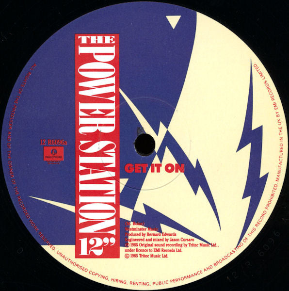 The Power Station : Get It On (12")