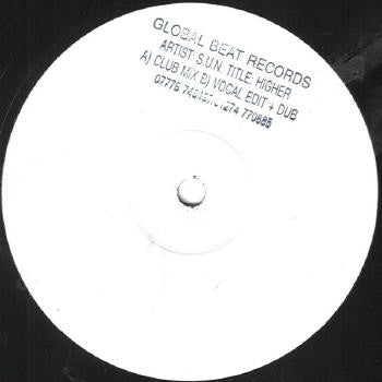 S.U.N. (4) : Higher (12", W/Lbl, Sta)