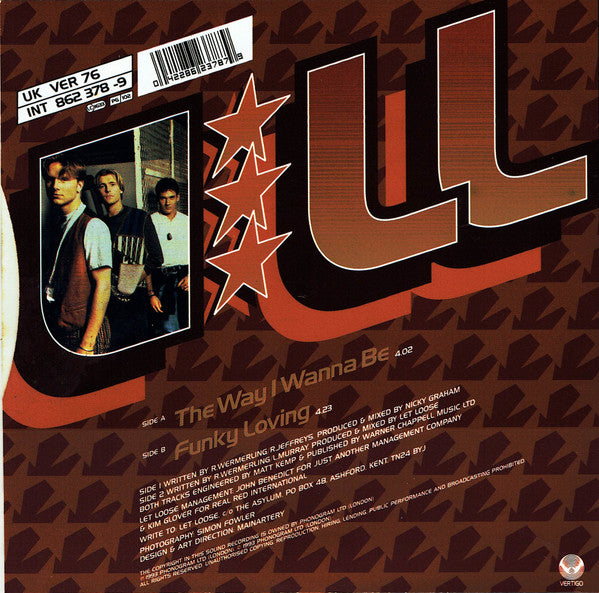 Let Loose : The Way I Wanna Be (7")