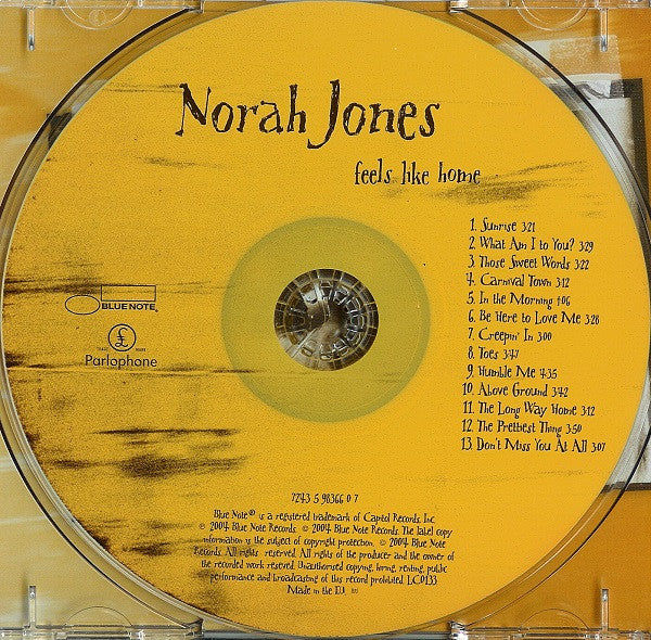 Norah Jones : Feels Like Home (CD, Album, Enh, RE)