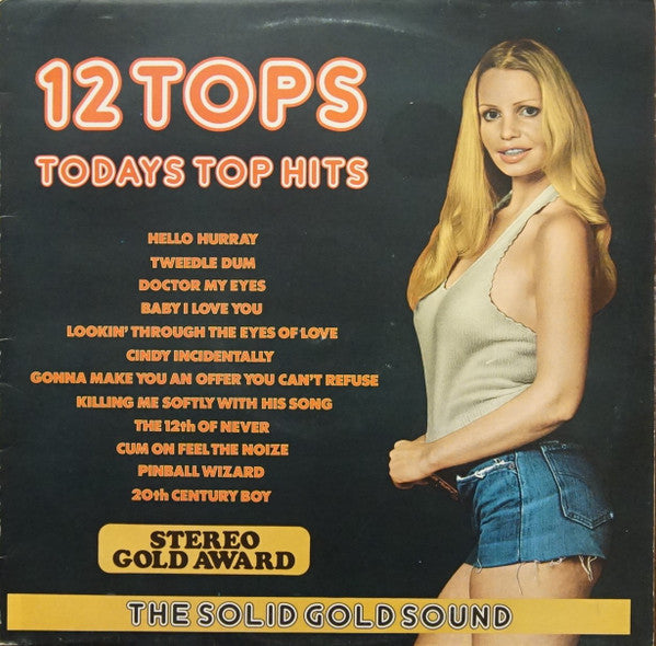 Unknown Artist : 12 Tops - Todays Top Hits (LP)