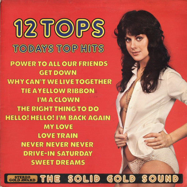 Unknown Artist : 12 Tops - Todays Top Hits (LP, Album)