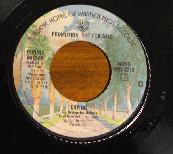 Ronnie Milsap : Crying / Crying (7", Single, Promo)