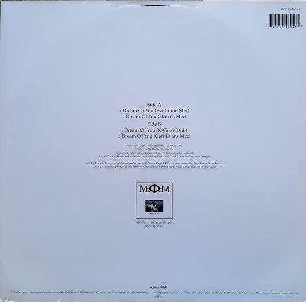 Me Phi Me : Dream Of You (12", Single)