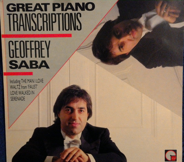 Geoffrey Saba : Great Piano Transcriptions (LP)