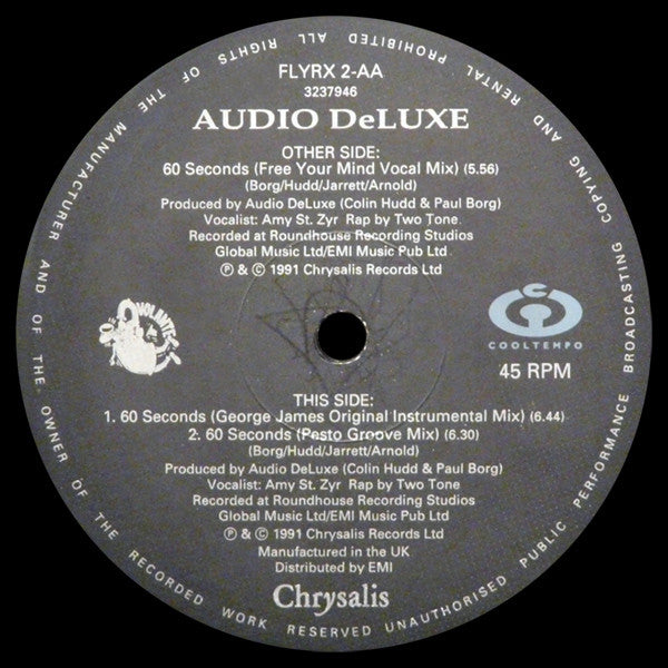 Audio Deluxe : 60 Seconds (12")