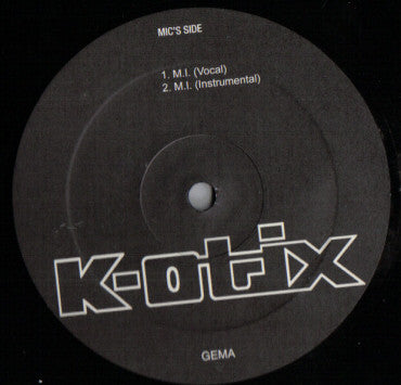 K-Otix : M.I. / Do It (12", Single)