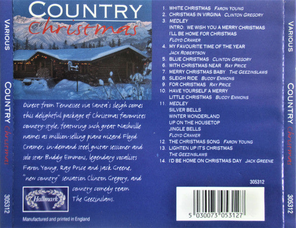 Various : Country Christmas (CD, Comp)