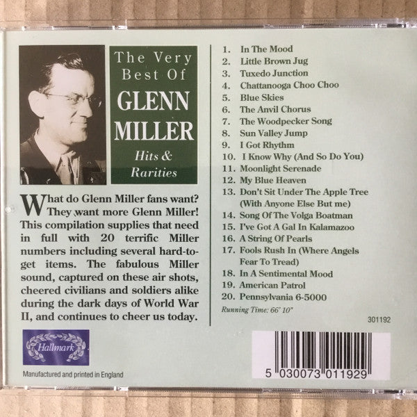 Glenn Miller : Hits And Rarities (CD, Comp)