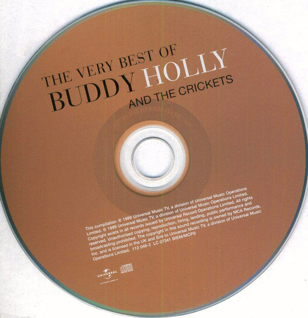 Buddy Holly : The Very Best Of Buddy Holly And The Crickets (CD, Comp)