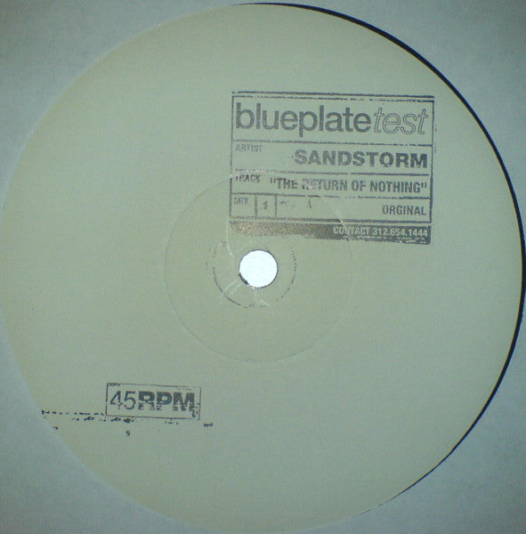 Sandstorm : The Return Of Nothing (12", TP)