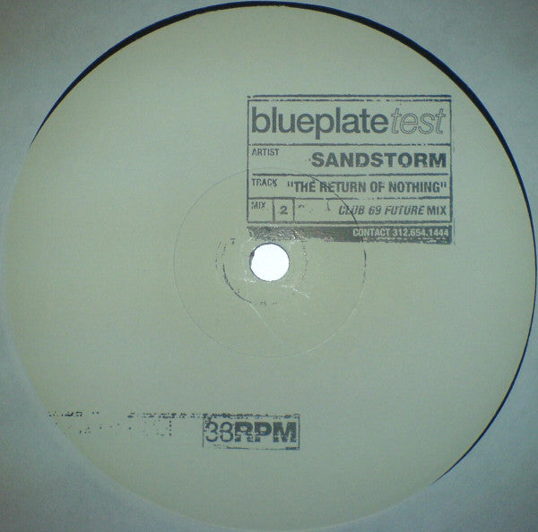 Sandstorm : The Return Of Nothing (12", TP)