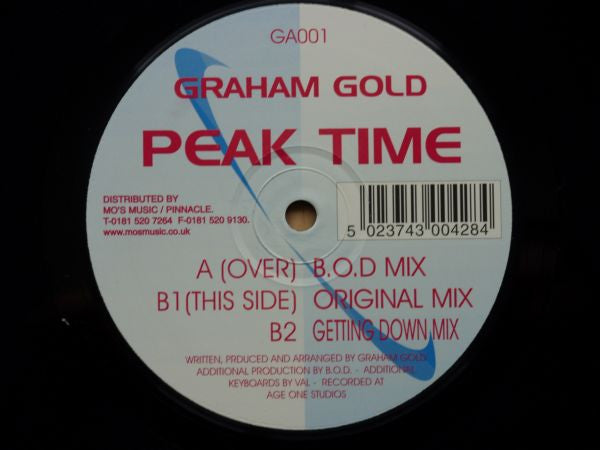 Graham Gold : Peak Time (12")
