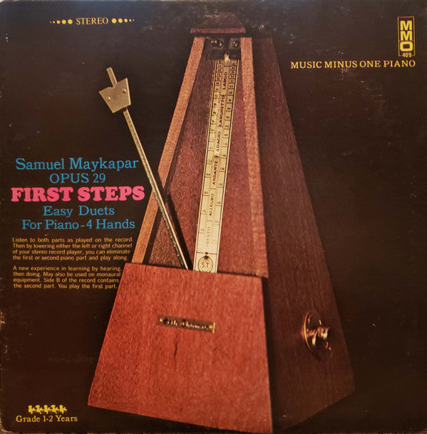 Самуил Майкапар : First Steps Opus 29 (LP)