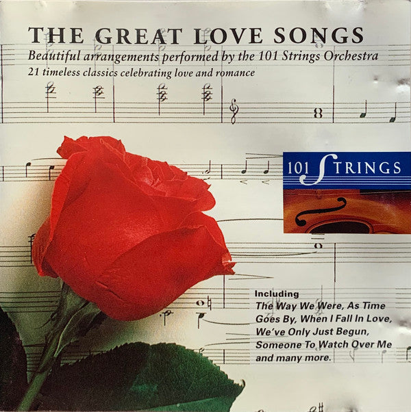 101 Strings : The Great Love Songs (CD, Album)