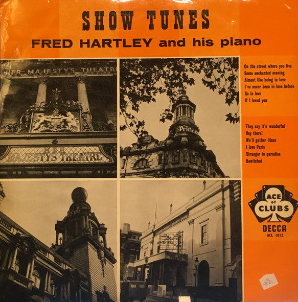 Fred Hartley : Show Tunes (LP, Album, Mono)