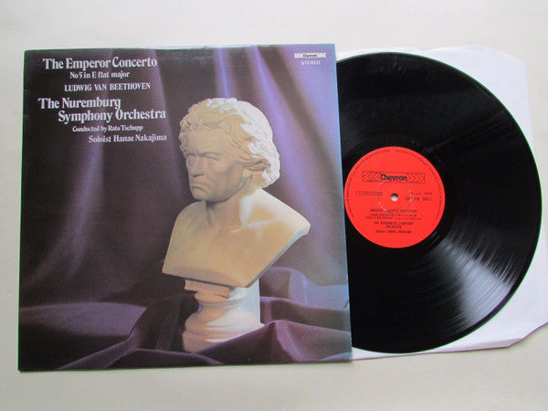 Ludwig van Beethoven, Nürnberger Symphoniker Conducted By Räto Tschupp, Hanae Nakajima : The Emperor Concerto No. 5 In E Flat Major (LP)