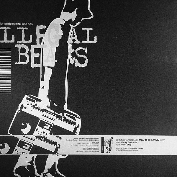 Cricco Castelli : Till The Dawn EP (12", EP)