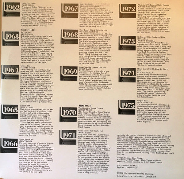 Various : 25 Years Of Top Ten Country Hits (2xLP, Comp)