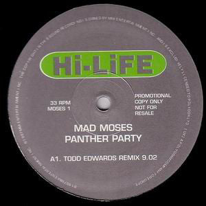 Mad Moses : Panther Party (2x12", Promo)