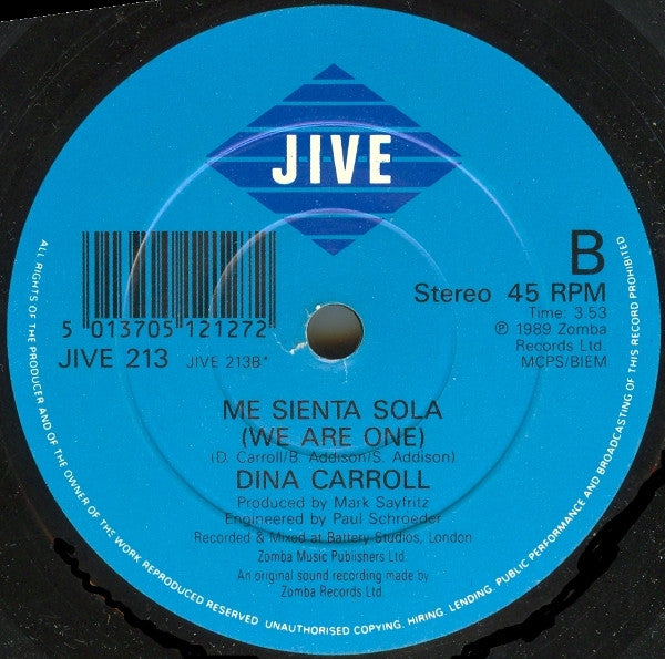 Dina Carroll : People All Around The World (7")
