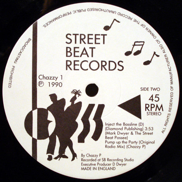 Chazzy P : Pump Up The Party (12")