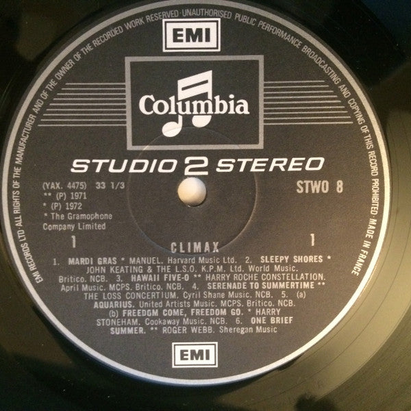Various : Climax Special Sampler (LP, Comp, RP, Smplr, Cha)