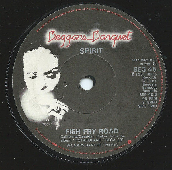 Spirit (8) : We've Got A Lot To Learn (7")
