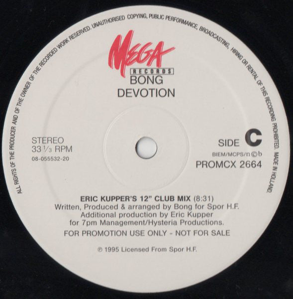 Bong : Devotion (2x12", Maxi, Promo)