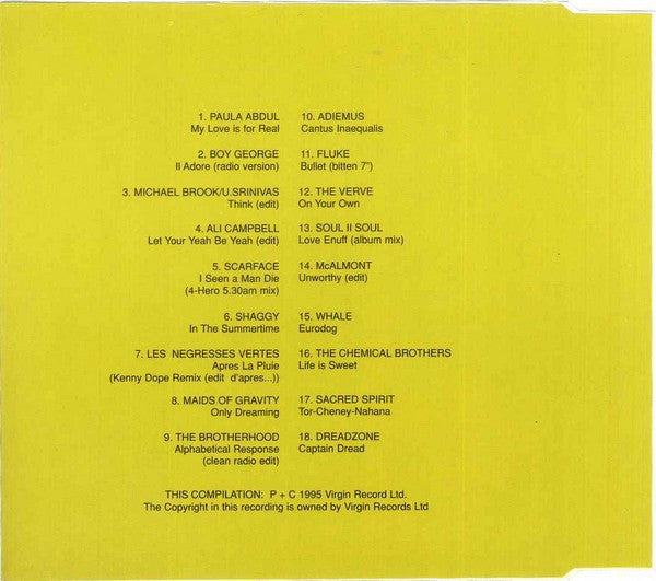 Various : Out 9501 (CD, Comp, Promo)