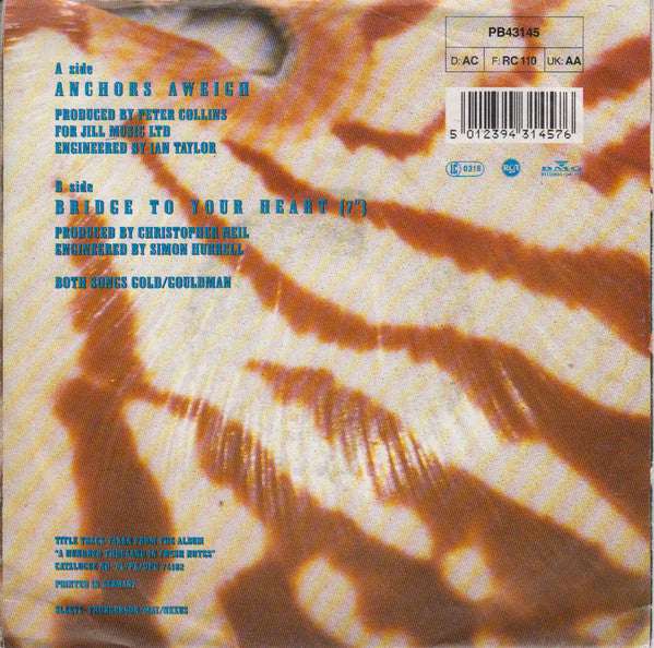 Wax (6) : Anchors Aweigh (7", Single)