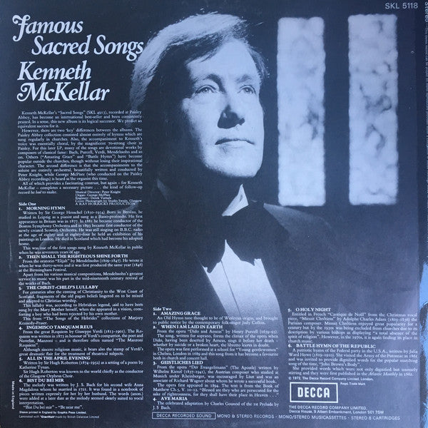 Kenneth McKellar : Famous Sacred Songs (LP, Album)
