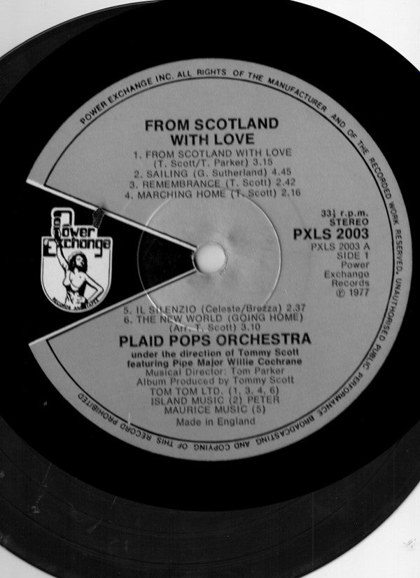 Plaid Pops Orchestra : From Scotland With Love (LP, Album)