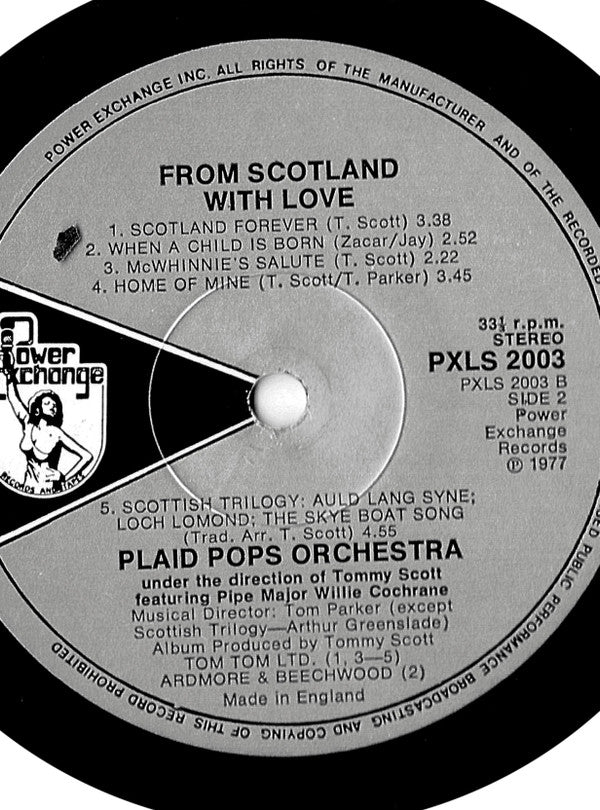 Plaid Pops Orchestra : From Scotland With Love (LP, Album)