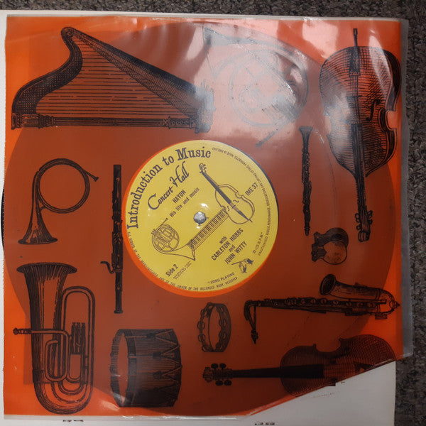 Carleton Hobbs And John Witty : Haydn - His Life And Music (10")