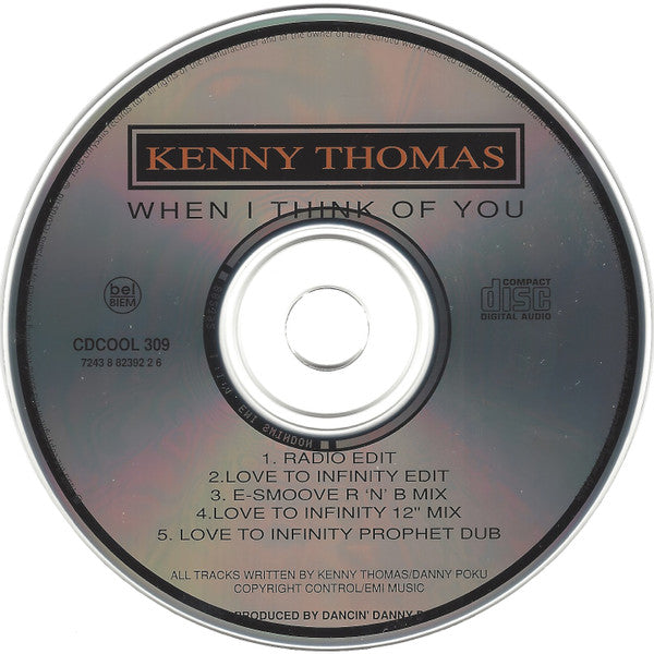 Kenny Thomas : When I Think Of You (CD, Maxi)
