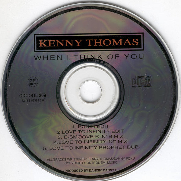 Kenny Thomas : When I Think Of You (CD, Maxi)