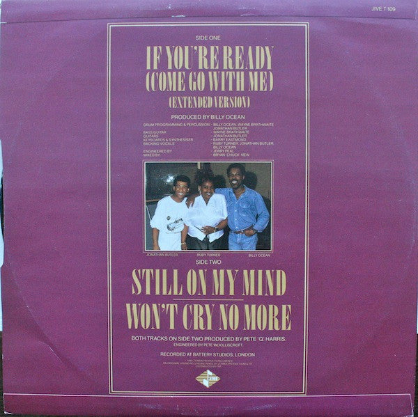 Ruby Turner With Jonathan Butler : The Ruby Turner EP (12", EP)