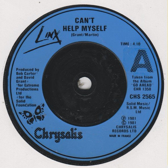 Linx : Can't Help Myself (7")