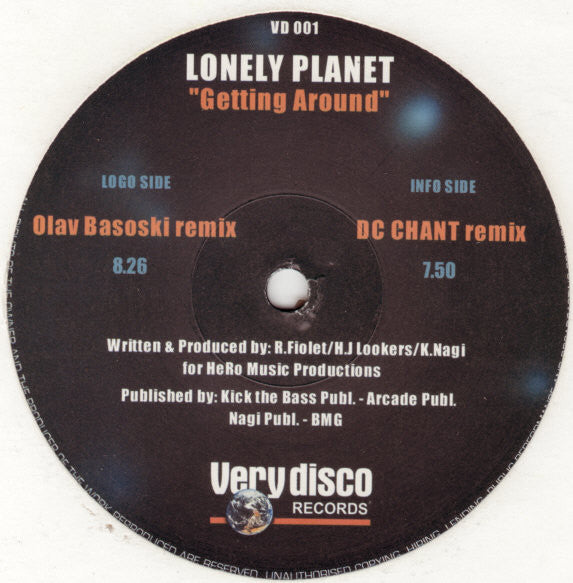 Lonely Planet : Getting Around (12")