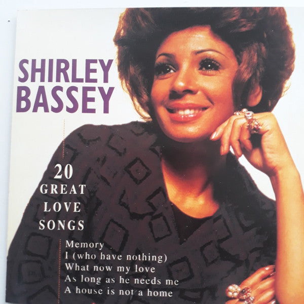 Shirley Bassey : 20 Great Love Songs (CD, Album, Comp)