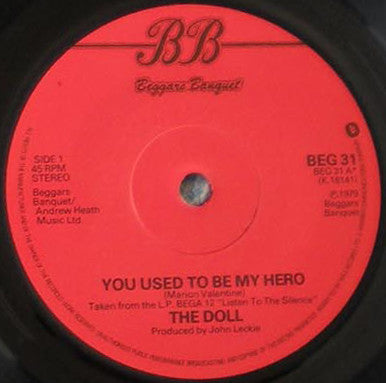 The Doll : You Used To Be My Hero (7", Single)