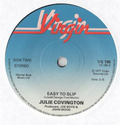 Julie Covington : Only Women Bleed (7", Single)