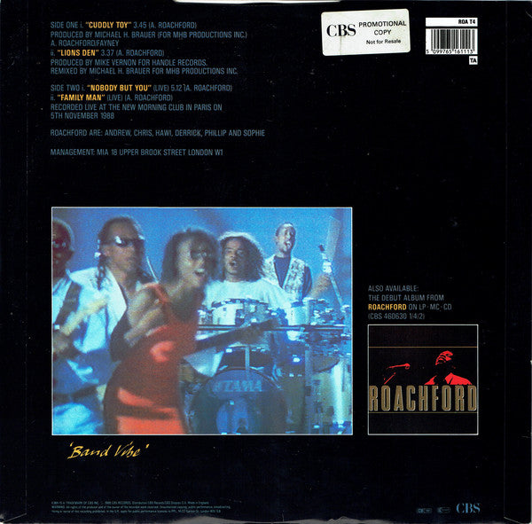 Roachford : Cuddly Toy (12", Single, RE)
